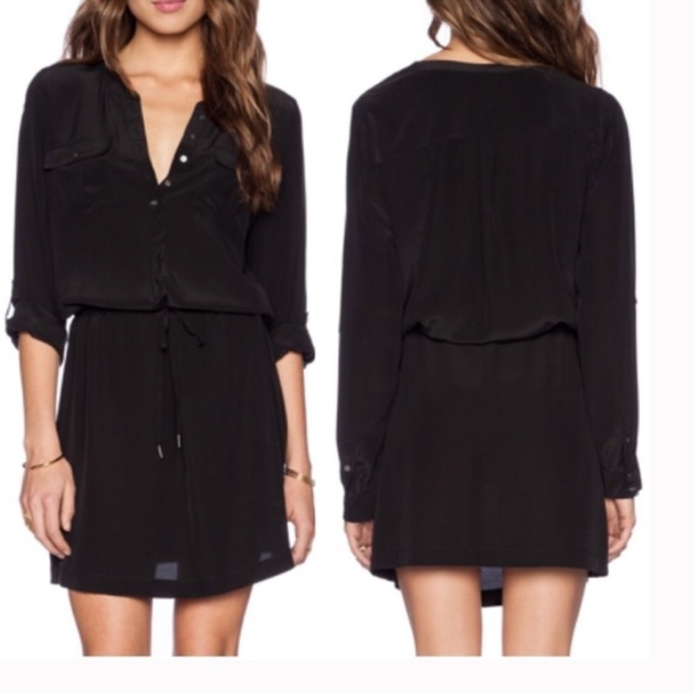 Joie Black Midi Dress